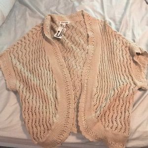 Beige knit sweater